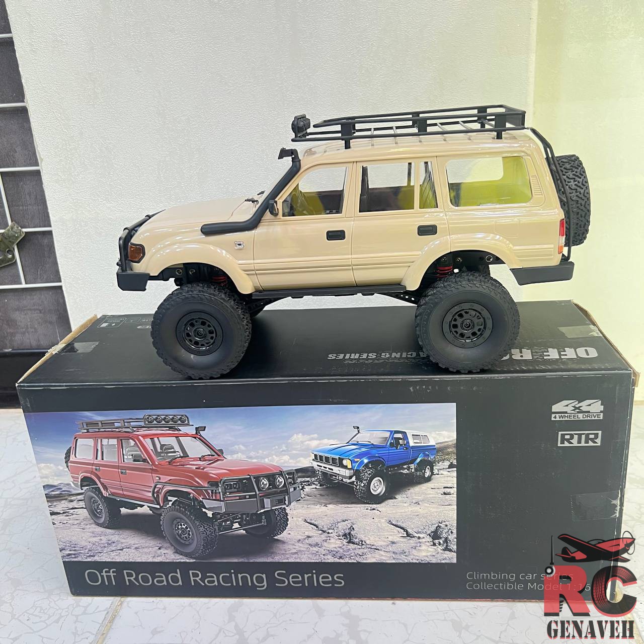 ماشین کنترلی FMS LC80 C54 مناسب آفرود و مسیرهای سخت
