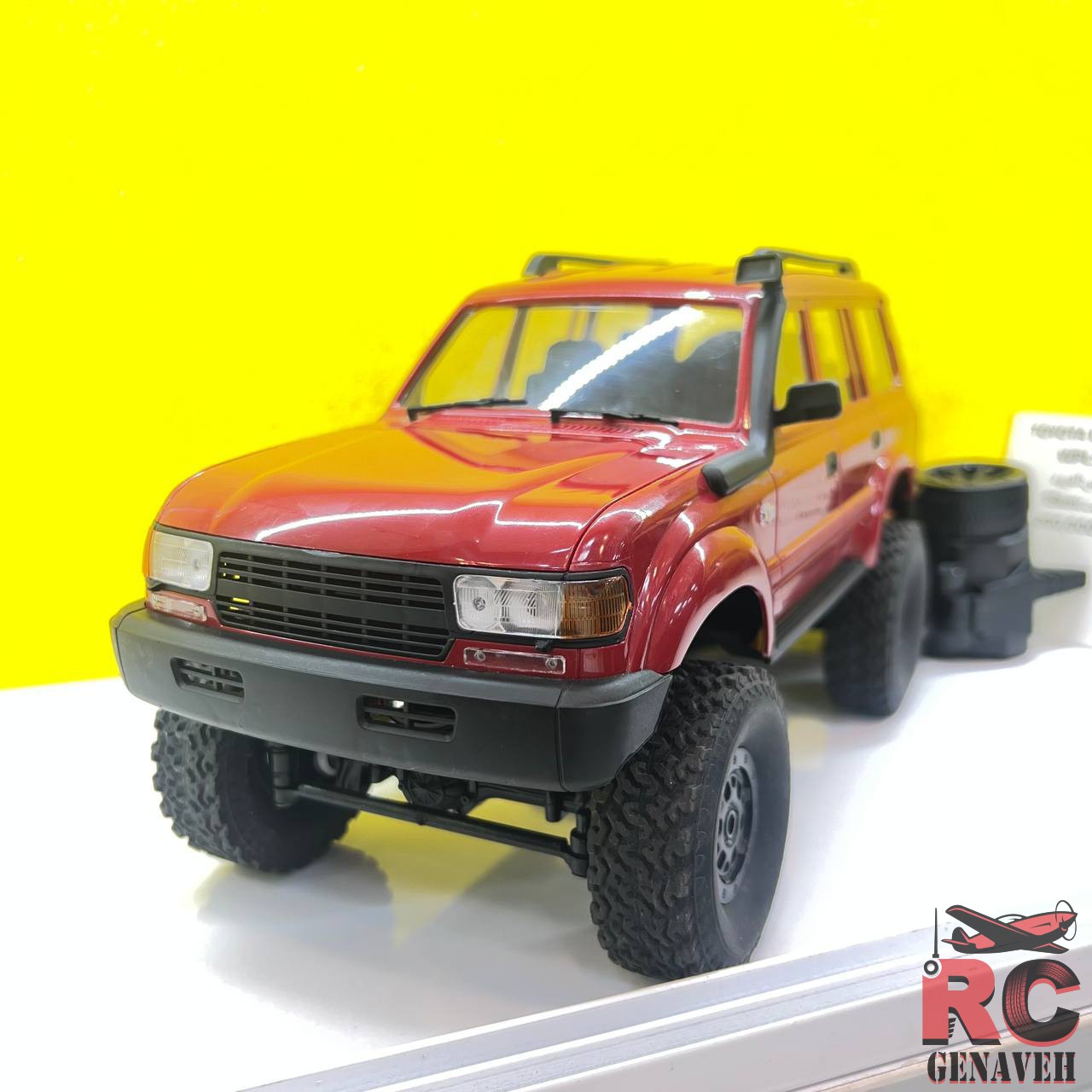 ماشین کنترلی WPL C54 LC80 کراولر آفرود