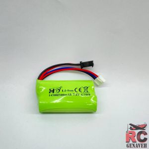 باطری 7.4V 500mAh مخصوص ماشین کنترلی و کوادکوپتر – سبک و با دوام بالا