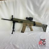 تفنگ ژلهای SCAR M938 با ظرفیت خشاب ۲۰۰ تیر